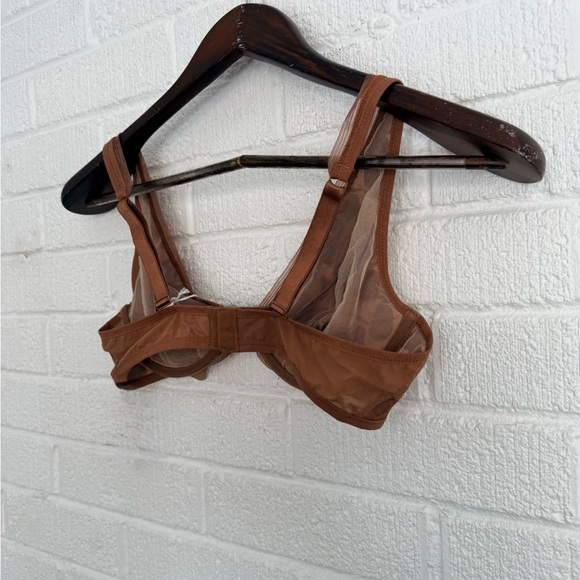 BNWT Maison Lejaby Paris Brown Ombrage M0015 - Cocoa Lace Bra 34D - Picture 10 of 10